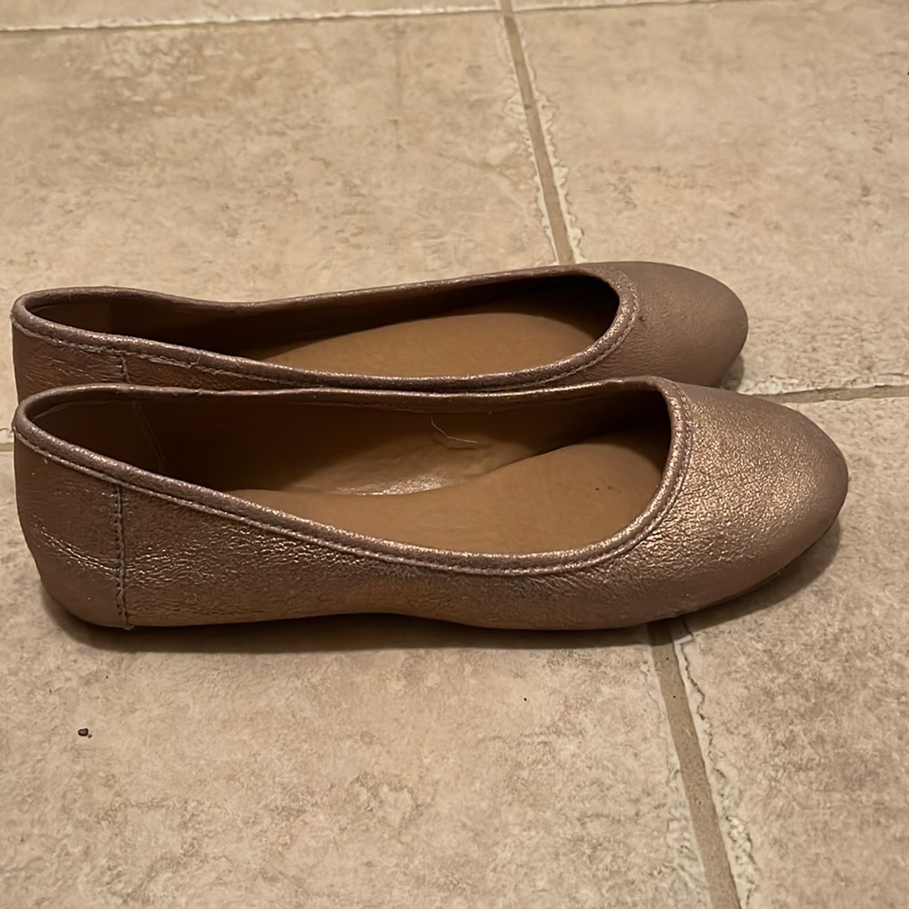 Lucky Rose Gold Flats